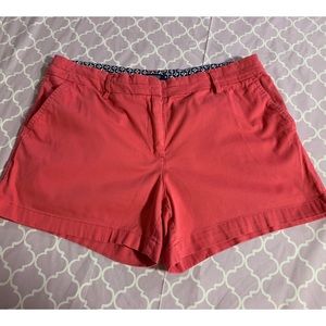 ❌Sold ❌4/$10 British Khaki • Coral • Shorts